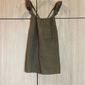 Arizona Olive Green Tank Youth XL 18 NWT